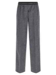 Miu Miu Velour Wool Pants