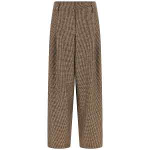 Brunello Cucinelli Prince Of Wales Lamé Pants
