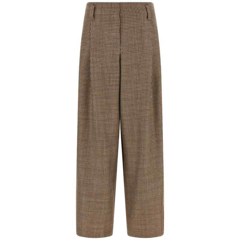 MP546P9317C001_01_M_2026-06-01T07-53-24.276Z-1 Brunello Cucinelli Prince Of Wales Lamé Pants