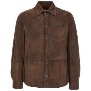 Brunello Cucinelli Suede Overshirt
