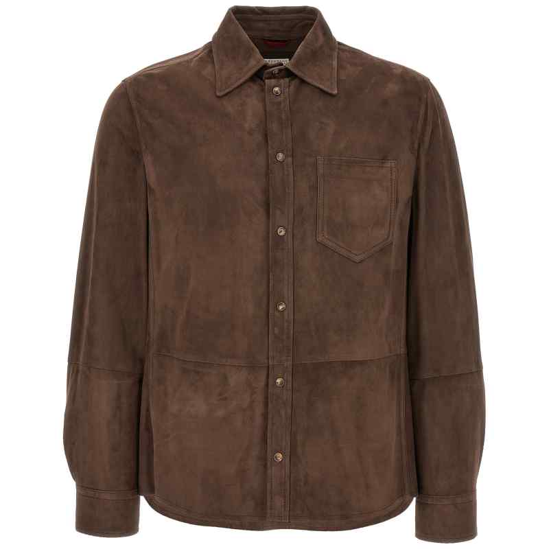 Brunello Cucinelli Suede Overshirt