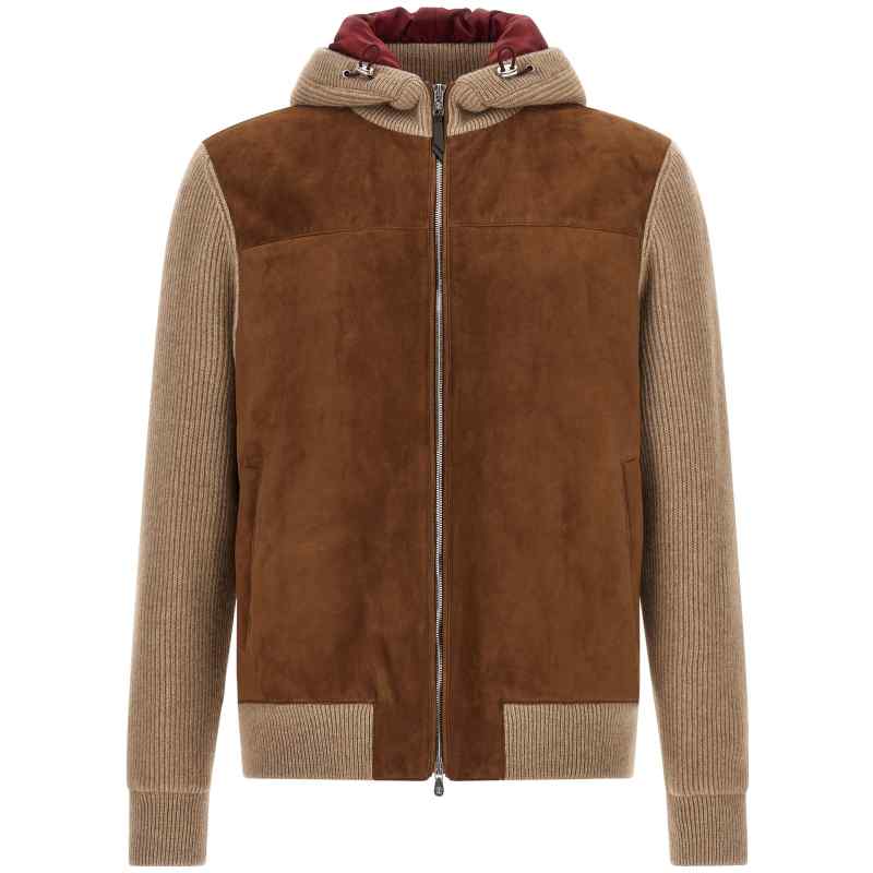 MPCLF2053CIW19_01_M_2026-06-18T06-43-21.3Z Brunello Cucinelli Suede And Cashmere Bomber Jacket