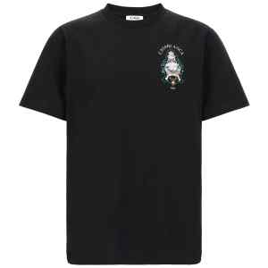 Casablanca T-shirt With Hotel Emblem Print