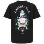 Casablanca T-shirt With Hotel Emblem Print