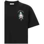 Casablanca T-shirt With Hotel Emblem Print