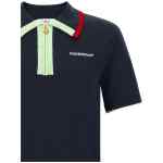 Casablanca Knit Polo Shirt With Zip