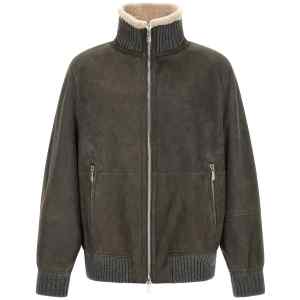 Brunello Cucinelli Leather Jacket