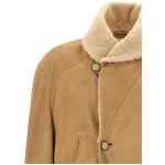 Brunello Cucinelli Caban Shearling Curly