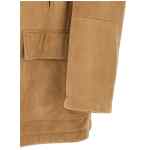 Brunello Cucinelli Caban Shearling Curly