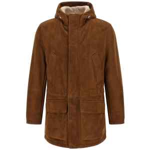 Brunello Cucinelli Suede Parka