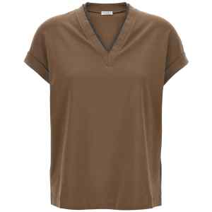 Brunello Cucinelli T-shirt Monile