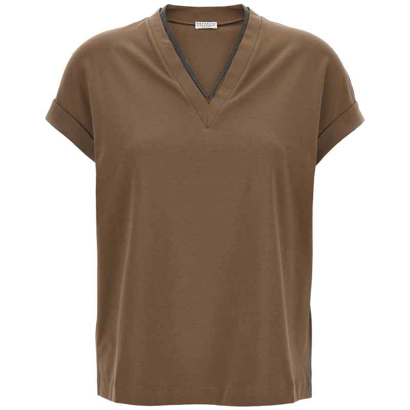Brunello Cucinelli T-shirt Monile