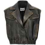 Miu Miu Logo Nappa Vest
