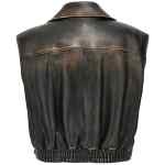 Miu Miu Logo Nappa Vest