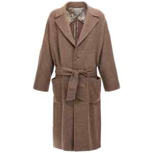 Etro Single-breasted Wool Coat