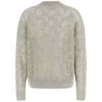 Brunello Cucinelli Dazzling Abstract Leaf Sweater