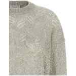 Brunello Cucinelli Dazzling Abstract Leaf Sweater