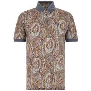 Etro Arnica Paisley Polo Shirt