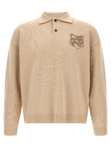 Maison Kitsuné Fox Head Intarsia Sweater