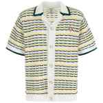 Casablanca Tuck Stitch Short Sleeve Shirt