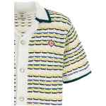 Casablanca Tuck Stitch Short Sleeve Shirt