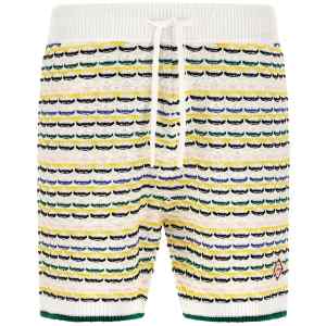 Casablanca Tuck Stitch Bermuda Shorts