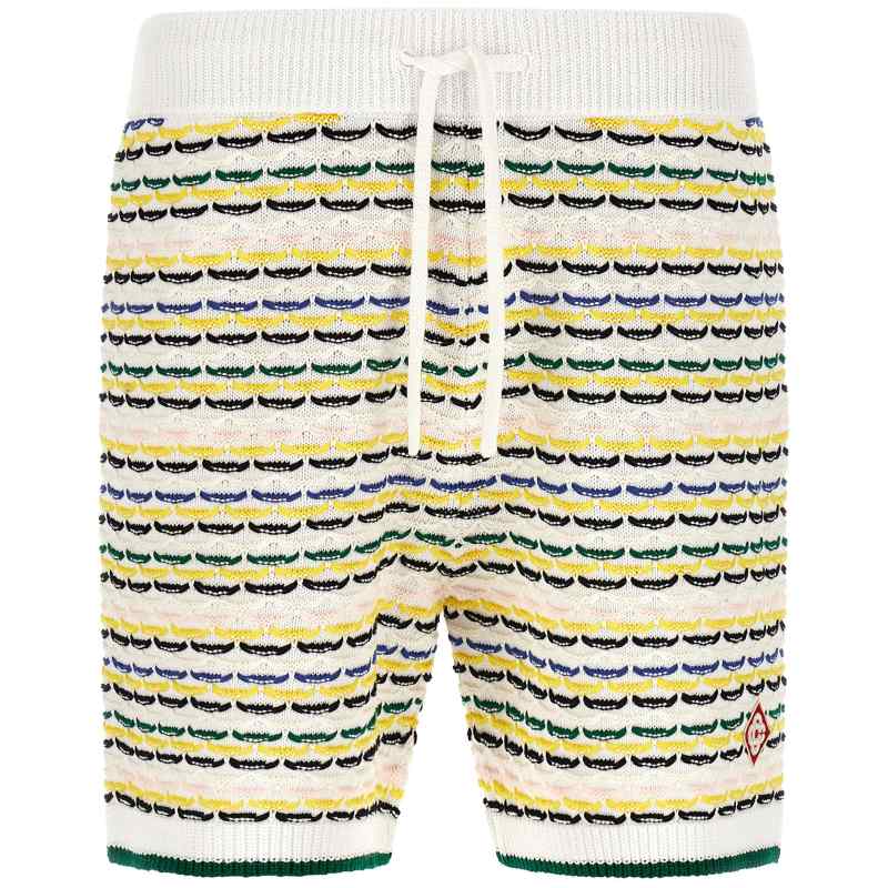 MSP26KW121001_01_M_2026-01-28T09-28-51.691Z Casablanca Tuck Stitch Bermuda Shorts
