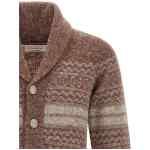 Brunello Cucinelli Nordic Jacquard Cardigan