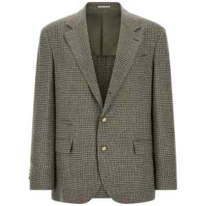 Brunello Cucinelli Prince Of Wales Blazer