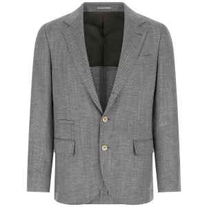 Brunello Cucinelli Deconstructed Single-breasted Blazer