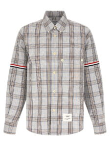 Thom Browne Oversized Rwb Shirt