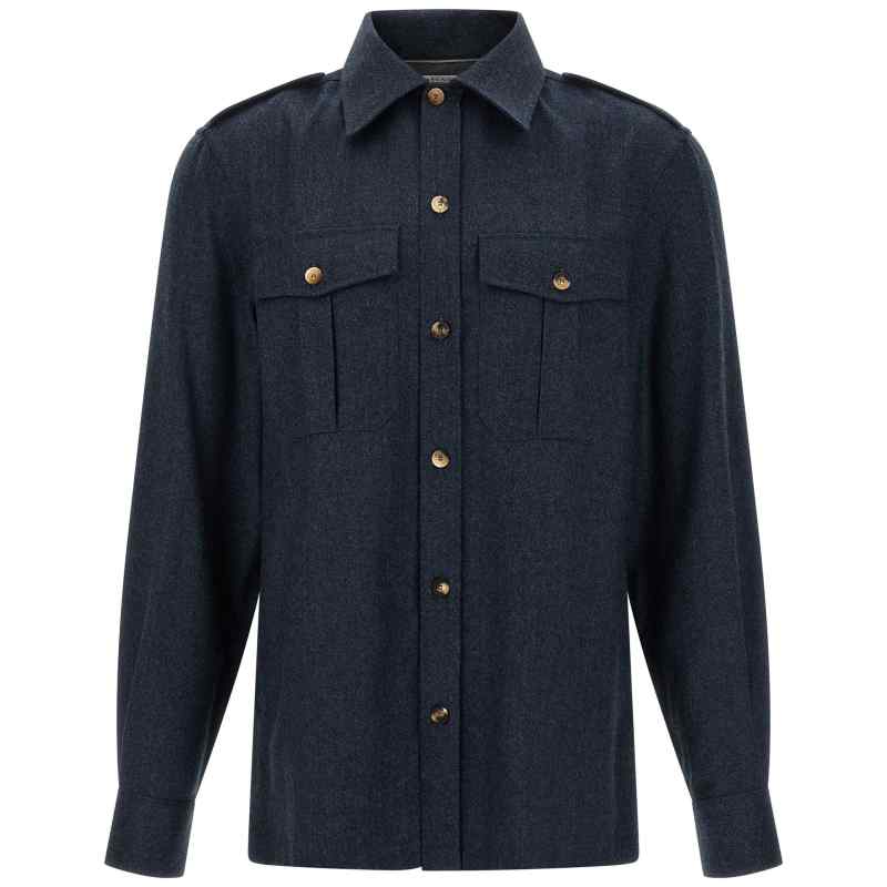 Brunello Cucinelli Flannel Shirt