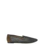 Brunello Cucinelli Embroidery Mesh Loafers