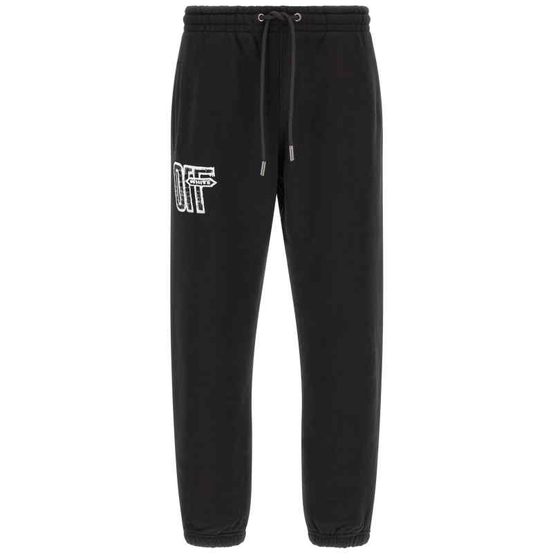 OMCH057F26FLE00300001001_01_M_2026-07-16T08-37-28.48Z Off White Motion Arrow Cuffed Joggers
