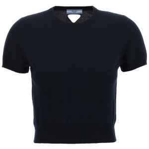Prada Cut-out Logo Sweater