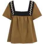 Prada Embroidery Top