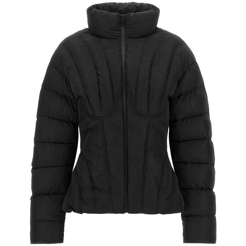 Elisabetta Franchi Bustier Quilted Down Jacket