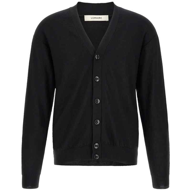 PO0052LK1063BK999_01_M_2026-07-17T09-11-29.974Z Lemaire Relaxed Twisted Cardigan