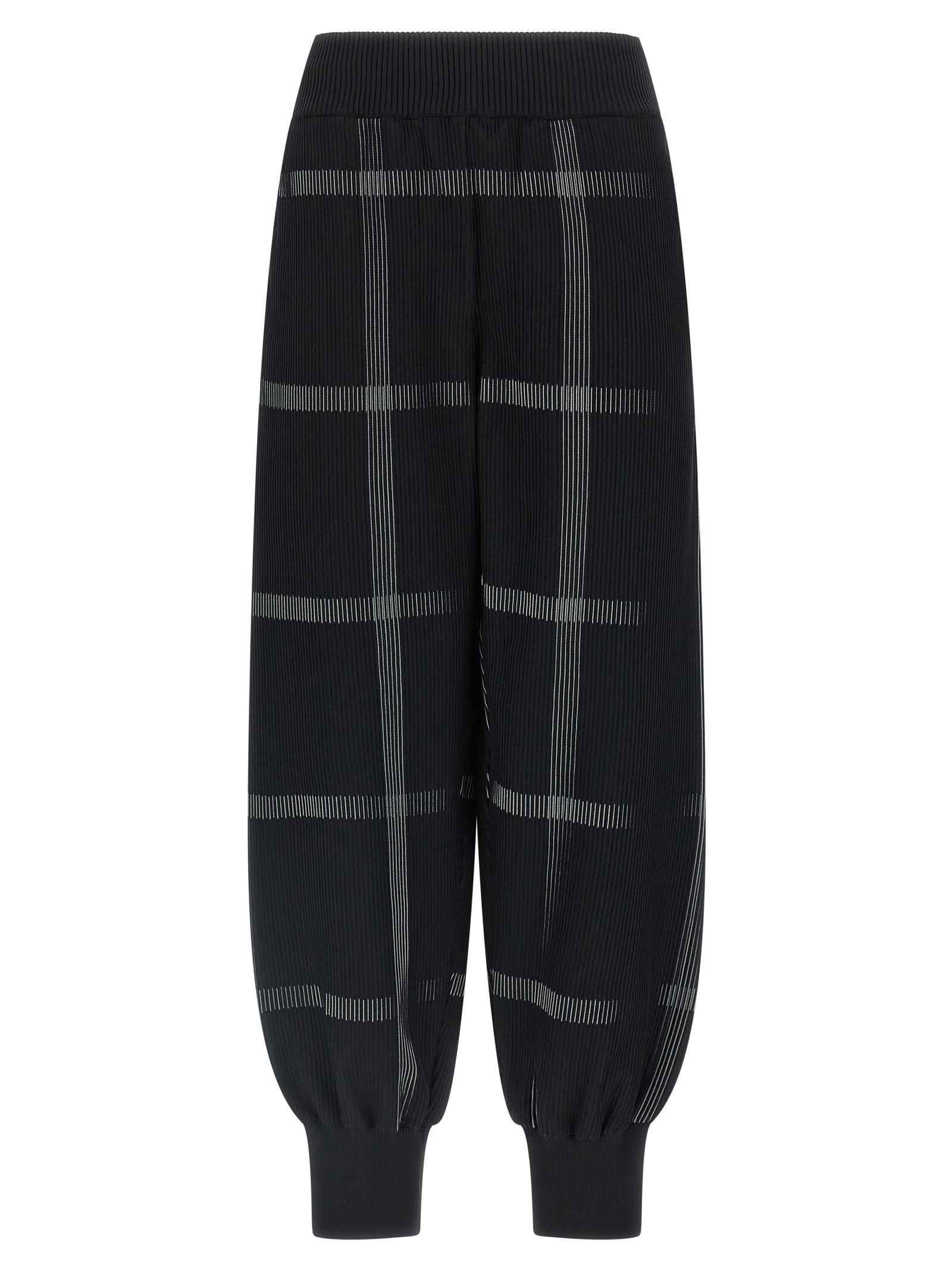 Pleats Please Issey Miyake Crossing Knit Pants