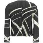 Pleats Please Issey Miyake Fold Line Cardigan
