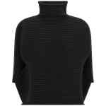 Pleats Please Issey Miyake Zig Zag Knit Blouse