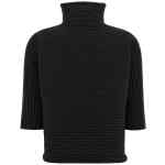 Pleats Please Issey Miyake Zig Zag Knit Blouse