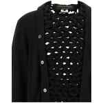 Comme Des Garçons Homme Plus Woven Insert Cardigan