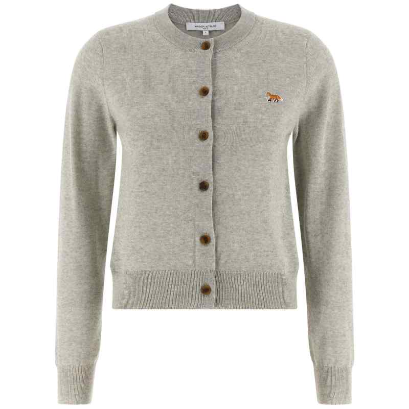PW00502KT1181H120_01_M_2025-08-18T09-48-02.298Z Maison Kitsuné Baby Fox Cardigan