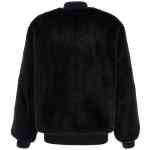 Prada Eco-fur And Re-nylon Reversible Bomber Jacket