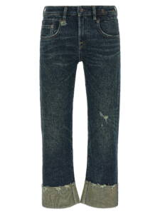 R13 Turn Up Jeans