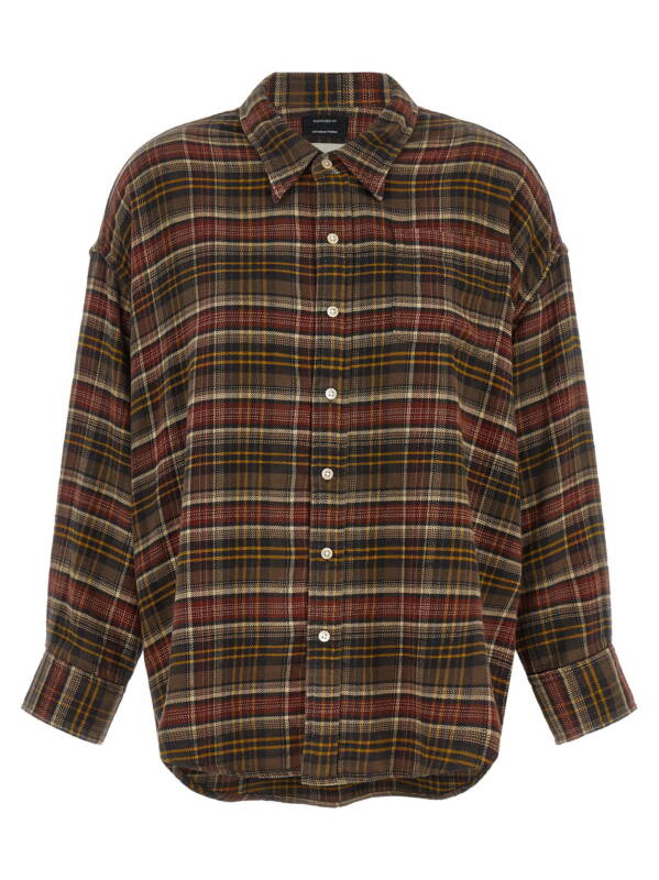 R13WR004R932BRUSTBROWNPLAID_01_M_2026-09-16T08-21-39.425Z R13 Checked Shirt