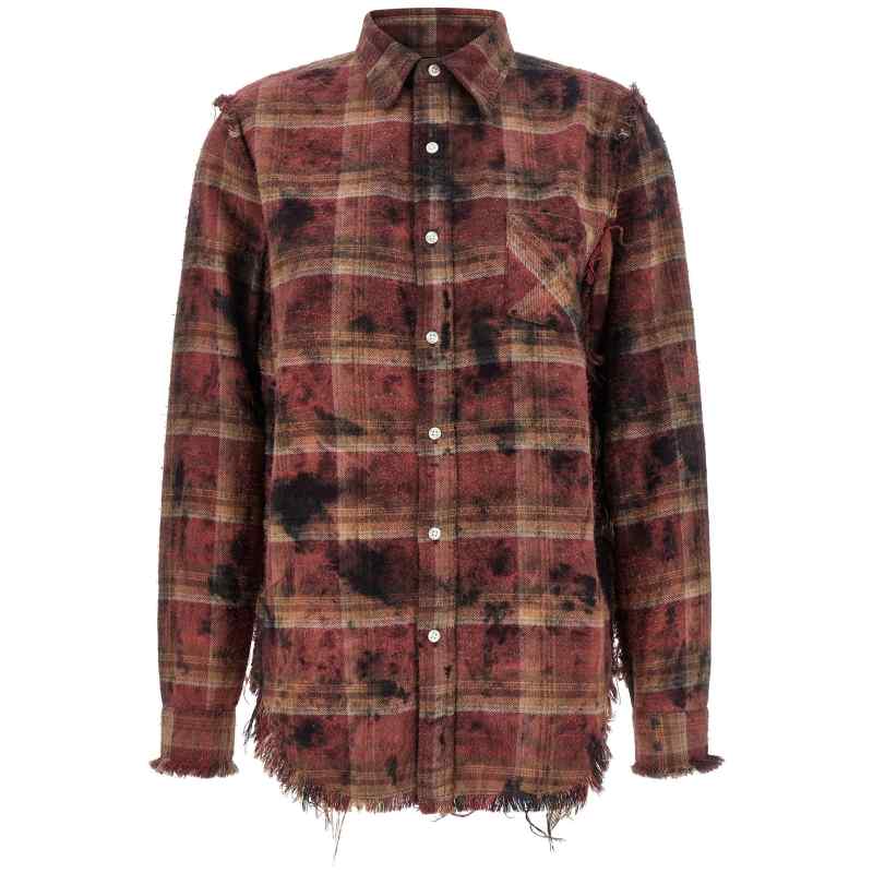 R13WR008R655BOVERDYEDPURPLEPLAID_01_M_2026-01-29T08-40-39.79Z R13 Fringed Shirt