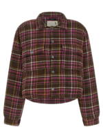 R13 Padded Crop Overshirt