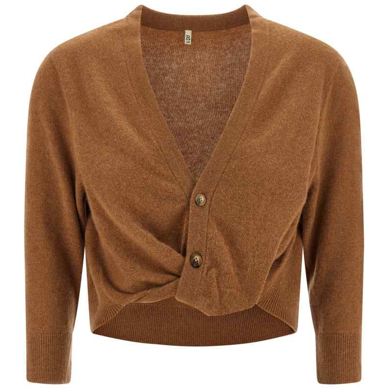 R13WY299Y141ALIGHTBROWN_01_M_2025-06-26T08-43-35.602Z R13 Knot Cardigan